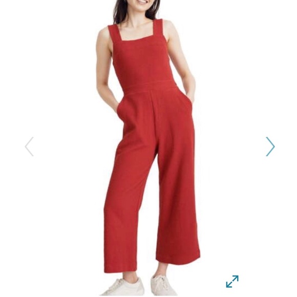 Madewell Other - Madewell red jumpsuit Madewell Other - Madewell red jumpsuit